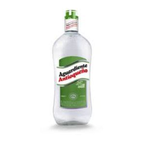 Aguardiente ANTIOQUENO verde sin azúcar (1000 ml)