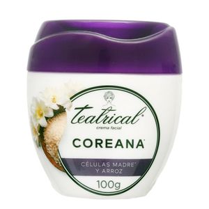 Crema Facial Teatrical Coreana Ilu x 100 g