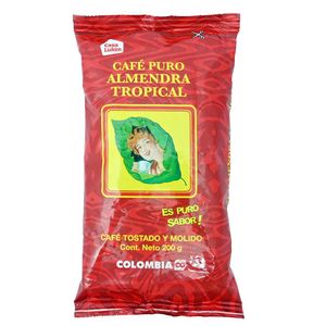 Cafe Almendra Tropical Mol 200 g