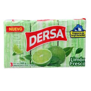 Jabon Dersa*220G*3Und Limon Fresco