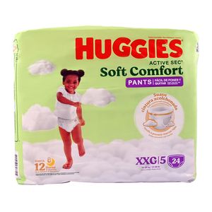 Pañales HUGGIES active sec pants XXG (24 und)