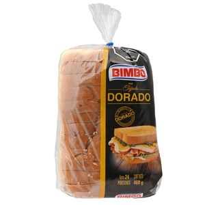 Pan tajado BIMBO dorado (460 gr)