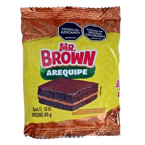 Brownie MR BROWN Arequipe 65Gramos (65 gr)