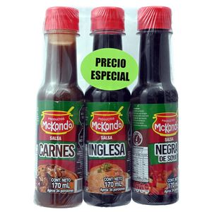 Salsas Mckondo Ingl+Carn+Neg 510 g P/Esp