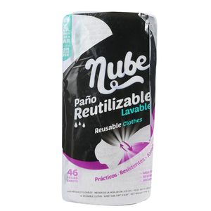 Toallas Reutilizables Nube X1 Rollo X46 Hojas