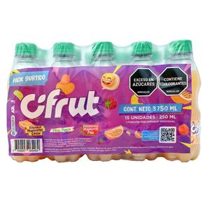Jugo Cifrut 15 unds x 250 ml c/u