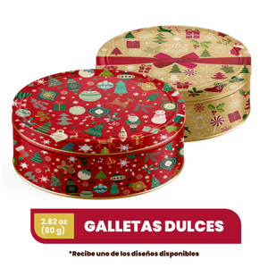 Cofre Galleta NOEL Navidad (80 gr)