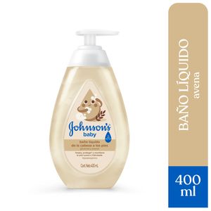 Baño Líquido Bebé JOHNSON'S Avena x 400 ML
