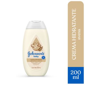 Crema Corporal Bebé Johnson's Avena 200 Ml