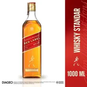 Whisky Johnnie Walker Red Label 1 Lt