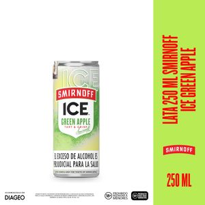 Smirnoff VODKA SMIRNOFF ICE GREEN APPLE 250 ML