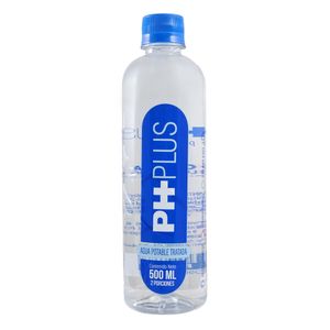 Agua PH PLUS alcalina x500 ml