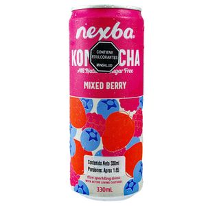 Kombucha Nexba Mixed Berry Gasificada 330ml