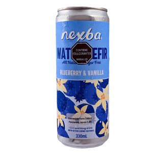 Agua Kéfir Nexba Blueberry Vainilla Gasificada 330ml