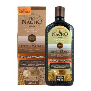 Shampoo TIO NACHO Anticaida Efecto AntiCanas (415 ml)