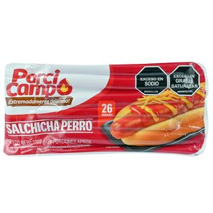 Salchic Porcicampo Perro Mixt X26 1000 g
