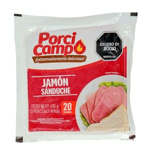 Jamón Porcicampo Sándwich Mixto 400 g
