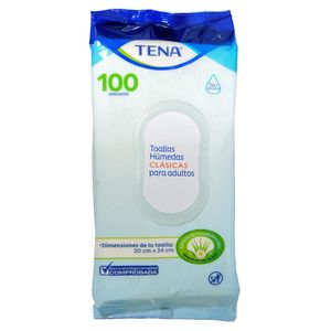 Toallas Humedas Clasicas Adult TENA 100 und