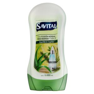 Acondicionador SAVITAL Fusión Herbal (490 ml)
