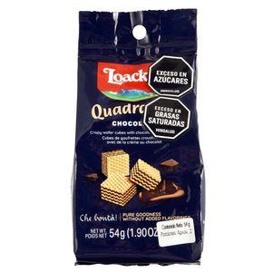 Galletas LOACKER Wafer Quadratini Avellana (54 gr)