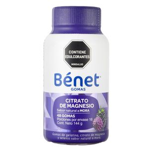 Gomas Benet*48Und Citrato De Magnesio
