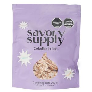 Cebollas Fritas Savory Supply 200 g