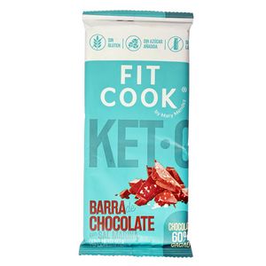Barra de chocolate FITCOOK skinny sal marina (85 gr)