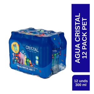 Agua Cristal 300 Ml X12 Unds Precio Especial