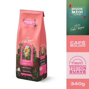 Café DIOS MIO COFFEE molido tostión dulce (340 gr)