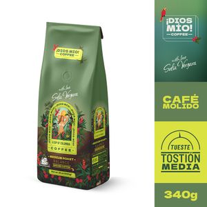 Café DIOS MIO COFFEE molido tostión balanceada (340 gr)