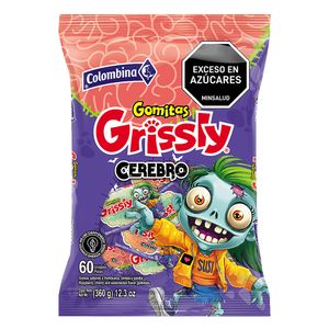 Gomas Grissly Cerebro 360 G X60 Unds