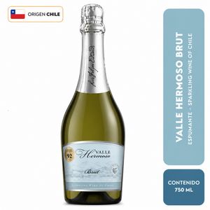Vino Blanco Valle Hermoso Brut Espumoso 750ML