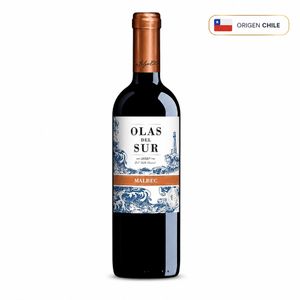Vino tinto OLAS DEL SUR malbec Malbec (750 ml)