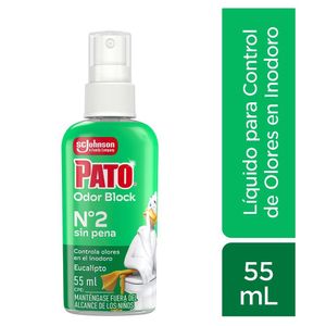 Pato Odor Block para Inodoro Spray Eucalipto 55 Ml