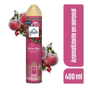 Glade Aromatizante en Aerosol Merry Berry 400ml