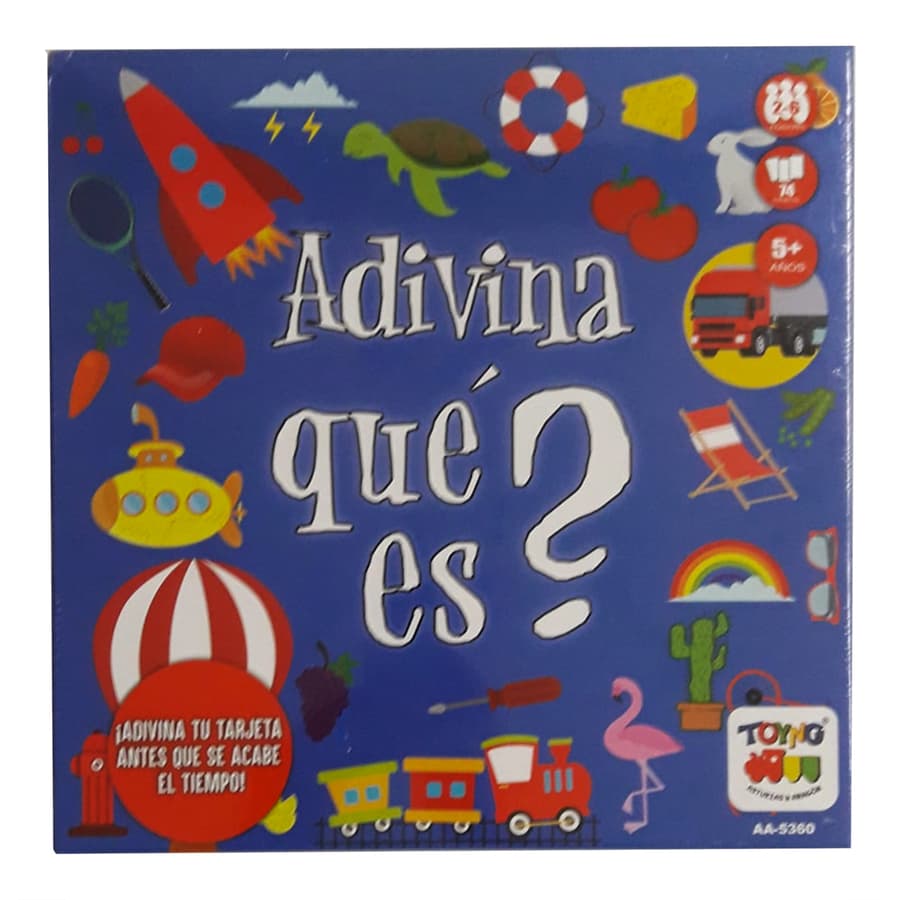 ADIVINA QUÉ ES? JUEGO DE MESA TOYNG - olimpica