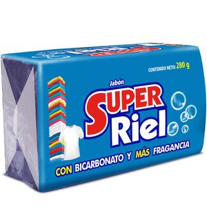 Jabón Sùper Riel Bicarbonato Fragancia 280 G