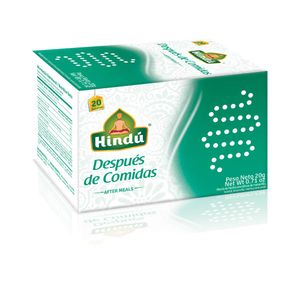 Té Infusión Hindú Después de Comidas 20 G X20 Unds