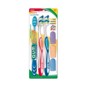 Cepillo de Dientes Gum Max Suave X3 Unds