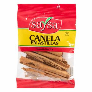 Condimento Saysa Canela en Astilla 11 G