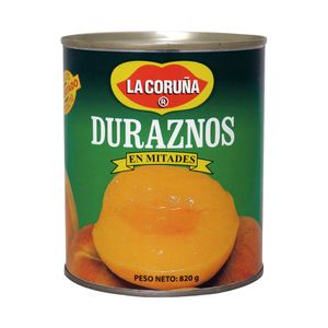 Duraznos La Coruña en Mitades 820 G