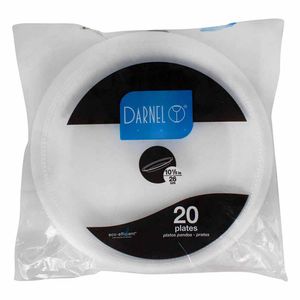 Plato Desechable Darnel 26 Cm X20 Unds