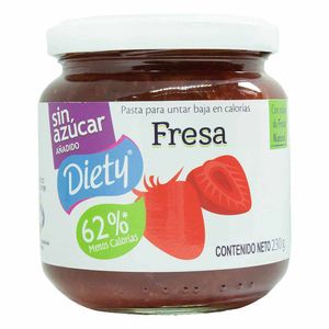 Mermelada Diety Fresa sin Azúcar 230 G