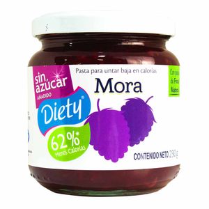 Mermelada Diety Mora sin Azúcar 230 G