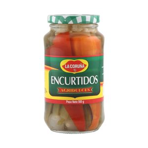 Encurtidos La Coruña Agridulces 500 G