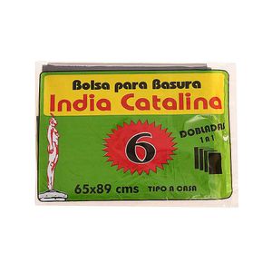 Bolsa de Basura India Catalina Tipo a Casa X6 Unds