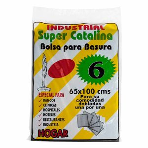 Bolsa de Basura Súper Catalina Industrial X6 Unds