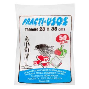 Bolsas De Basura India Catalina Practi Usos 23x35 Cm X30 Unds