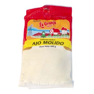 Condimento La Granja Paisa Ajo Molido 100 G
