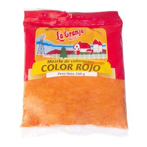 Condimento La Granja Paisa Color Rojo 250 G